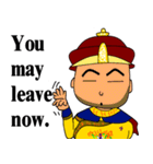 Emperor's commands (English version)（個別スタンプ：2）