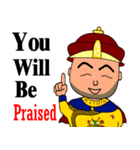 Emperor's commands (English version)（個別スタンプ：4）