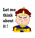 Emperor's commands (English version)（個別スタンプ：5）