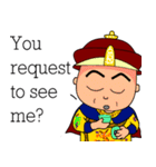 Emperor's commands (English version)（個別スタンプ：10）