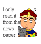 Emperor's commands (English version)（個別スタンプ：13）