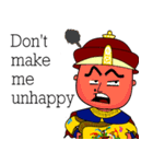 Emperor's commands (English version)（個別スタンプ：29）