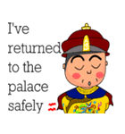 Emperor's commands (English version)（個別スタンプ：34）