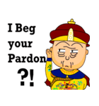 Emperor's commands (English version)（個別スタンプ：37）