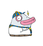 Fish Head Boy#001（個別スタンプ：1）