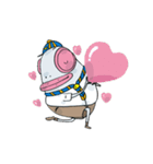 Fish Head Boy#001（個別スタンプ：2）