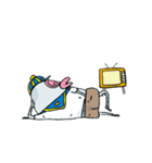 Fish Head Boy#001（個別スタンプ：10）
