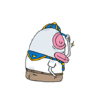 Fish Head Boy#001（個別スタンプ：12）
