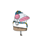 Fish Head Boy#001（個別スタンプ：13）