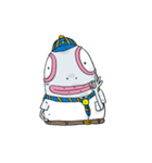 Fish Head Boy#001（個別スタンプ：18）