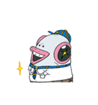 Fish Head Boy#001（個別スタンプ：20）