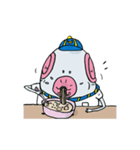 Fish Head Boy#001（個別スタンプ：23）