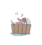 Fish Head Boy#001（個別スタンプ：29）