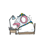 Fish Head Boy#001（個別スタンプ：30）