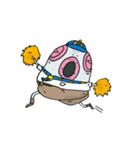 Fish Head Boy#001（個別スタンプ：38）