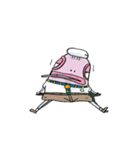 Fish Head Boy#001（個別スタンプ：39）