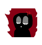 Small black man IV（個別スタンプ：40）
