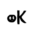 Small black man III（個別スタンプ：6）