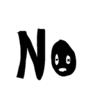 Small black man III（個別スタンプ：7）