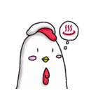 なまけニワトリとまったりヒヨコ（個別スタンプ：9）