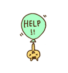 のびのびしっぽーん！（個別スタンプ：2）