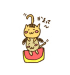 のびのびしっぽーん！（個別スタンプ：4）