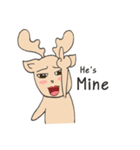 Happy Gay Deer V.3（個別スタンプ：11）