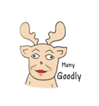 Happy Gay Deer V.3（個別スタンプ：25）