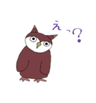 鳥いそぎスタンプで返信できます。（個別スタンプ：15）