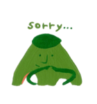 Fluffy and Big grass（個別スタンプ：18）