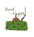 Fluffy and Big grass（個別スタンプ：37）