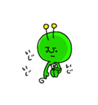 また火星から来た緑のアイツ（個別スタンプ：13）