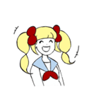 中学生女子（個別スタンプ：1）