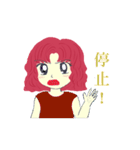 あやね - かわいい女の子（個別スタンプ：20）