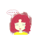 あやね - かわいい女の子（個別スタンプ：34）