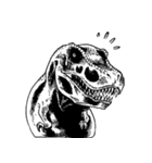 ホワイトT-REX（個別スタンプ：38）