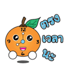 Little Orange Khon Dee (Thai)（個別スタンプ：6）