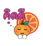 Little Orange Khon Dee (Thai)（個別スタンプ：16）