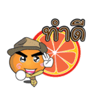 Little Orange Khon Dee (Thai)（個別スタンプ：18）