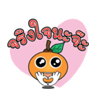 Little Orange Khon Dee (Thai)（個別スタンプ：19）