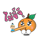 Little Orange Khon Dee (Thai)（個別スタンプ：24）