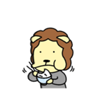 みぎどなりのらいおんくん（個別スタンプ：16）