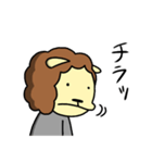 みぎどなりのらいおんくん（個別スタンプ：25）