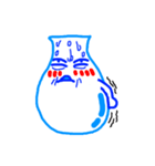 The blue-and-white porcelain（個別スタンプ：9）