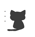 自由なクロネコ（個別スタンプ：9）
