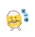 Onigiri Man ＆ Egg Onigiri（個別スタンプ：2）