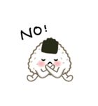 Onigiri Man ＆ Egg Onigiri（個別スタンプ：6）