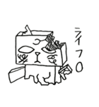 これは四角いネコです。（個別スタンプ：34）