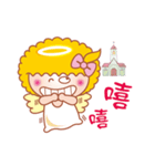 Ha Lei little angel with you to rejoice（個別スタンプ：6）