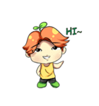 Min Mini The Orange Boy（個別スタンプ：1）